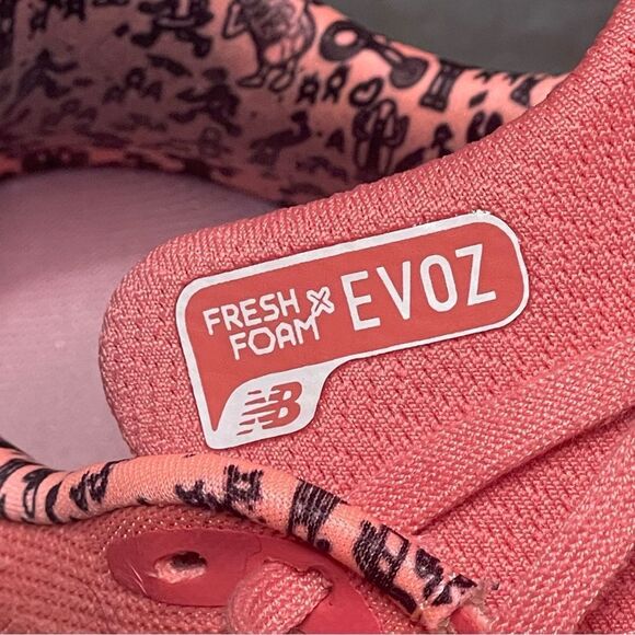 New Balance Fresh Foam X EVOZ v3 Women's Desert Pink Running Shoes Size 10B - Picture 5 of 16